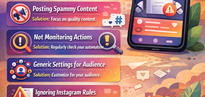 5 Common Mistakes in Instagram Automation and How to Fix Them